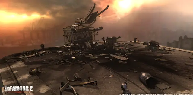 Destroyed laboratory