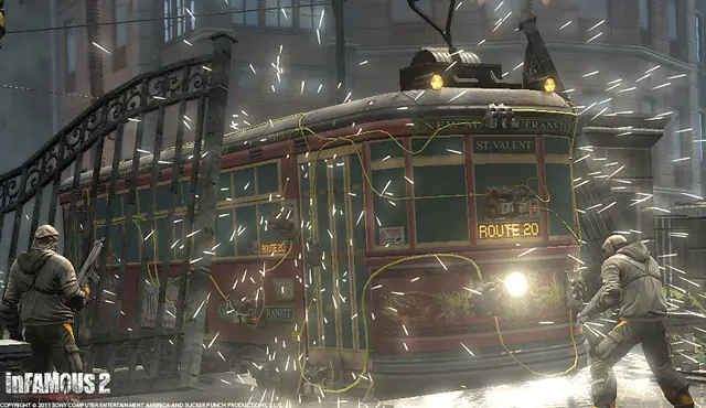 The trolley in game