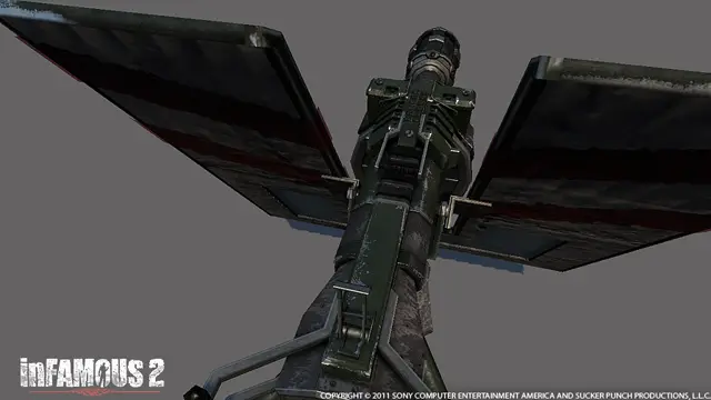 Turret from behind