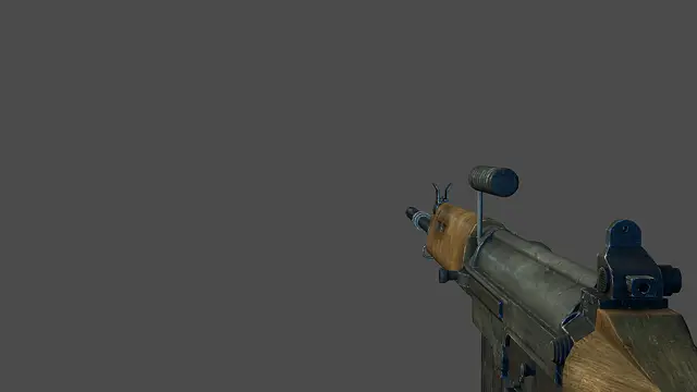 FN FAL in first-person view