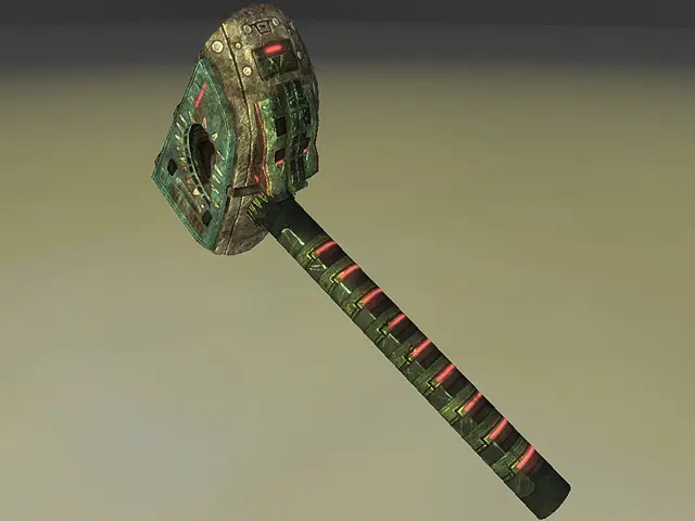 Hammer from the side