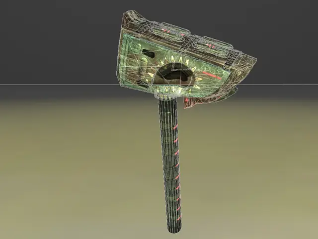 Hammer, wireframe