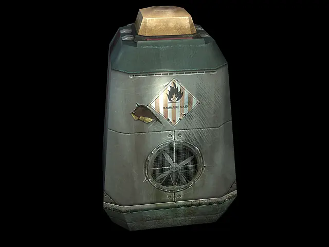 Incinerator, back