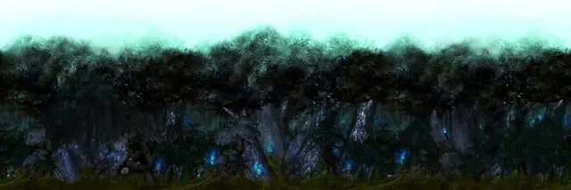 Forest panorama