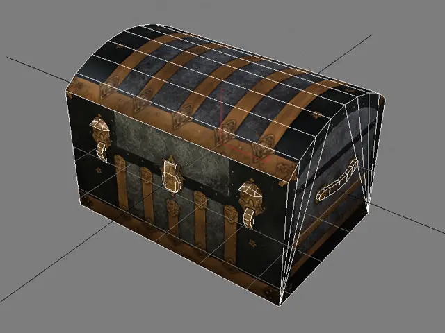Trunk, wireframe