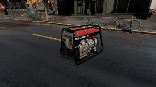 Booth equipment and a generator