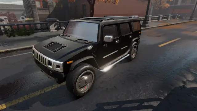 Black version of the Hummer