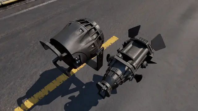 Reflector spotlights